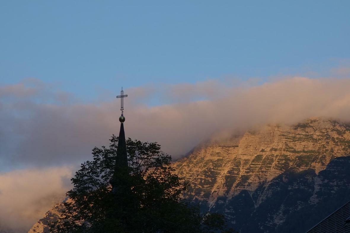 Apartma Pod Rozem Soca Bagian luar foto
